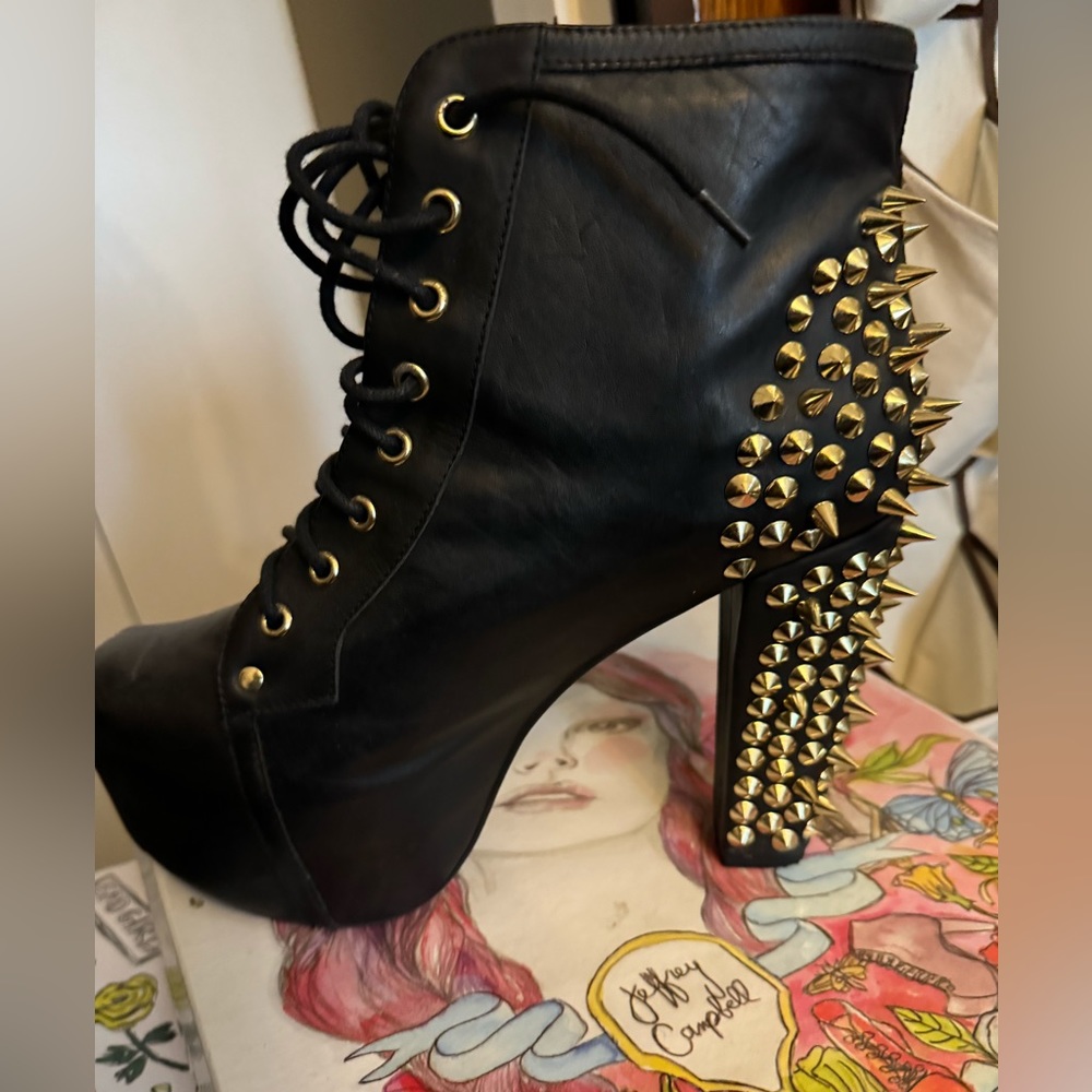 Jeffrey Campbell Spiked Lita size 11.